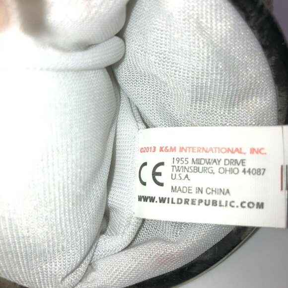 2012 Wild Republic Owl Plush Stuffed Animal Coin Change Purse - Picture 7 of 7